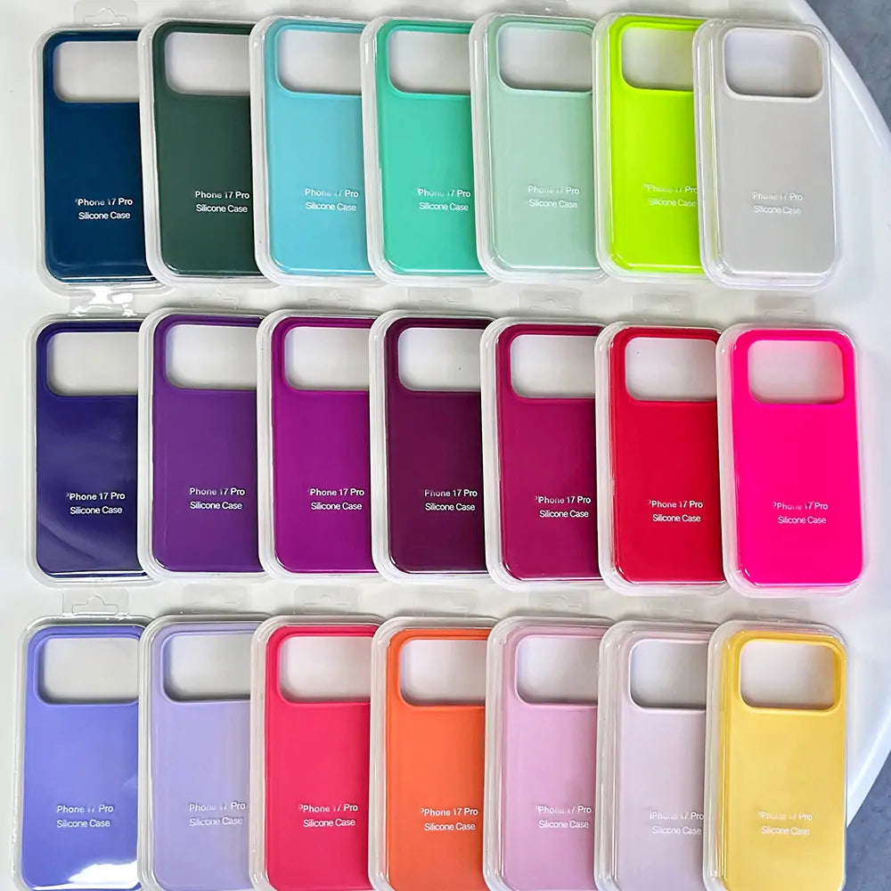 IPhone 17, 17 pro , 17 pro Max silicone covers