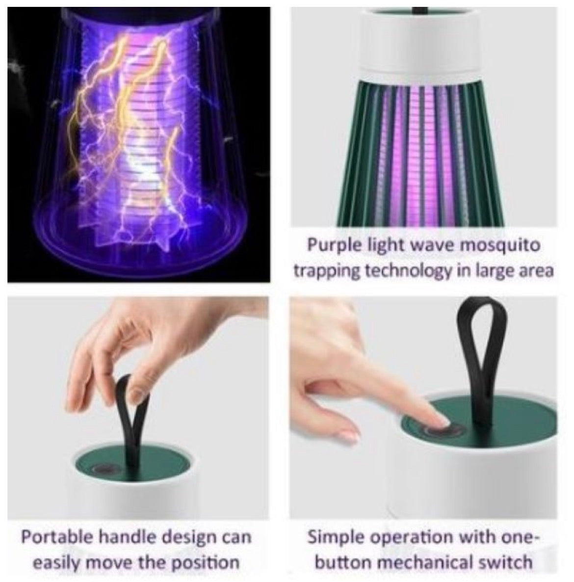 USB Mosquito Killer Lamp - Portable Insect Trap