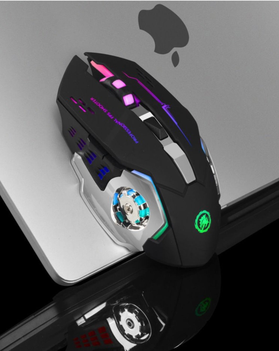 Wireless Gaming Mouse - RGB, Low-Latency, Rechargeable