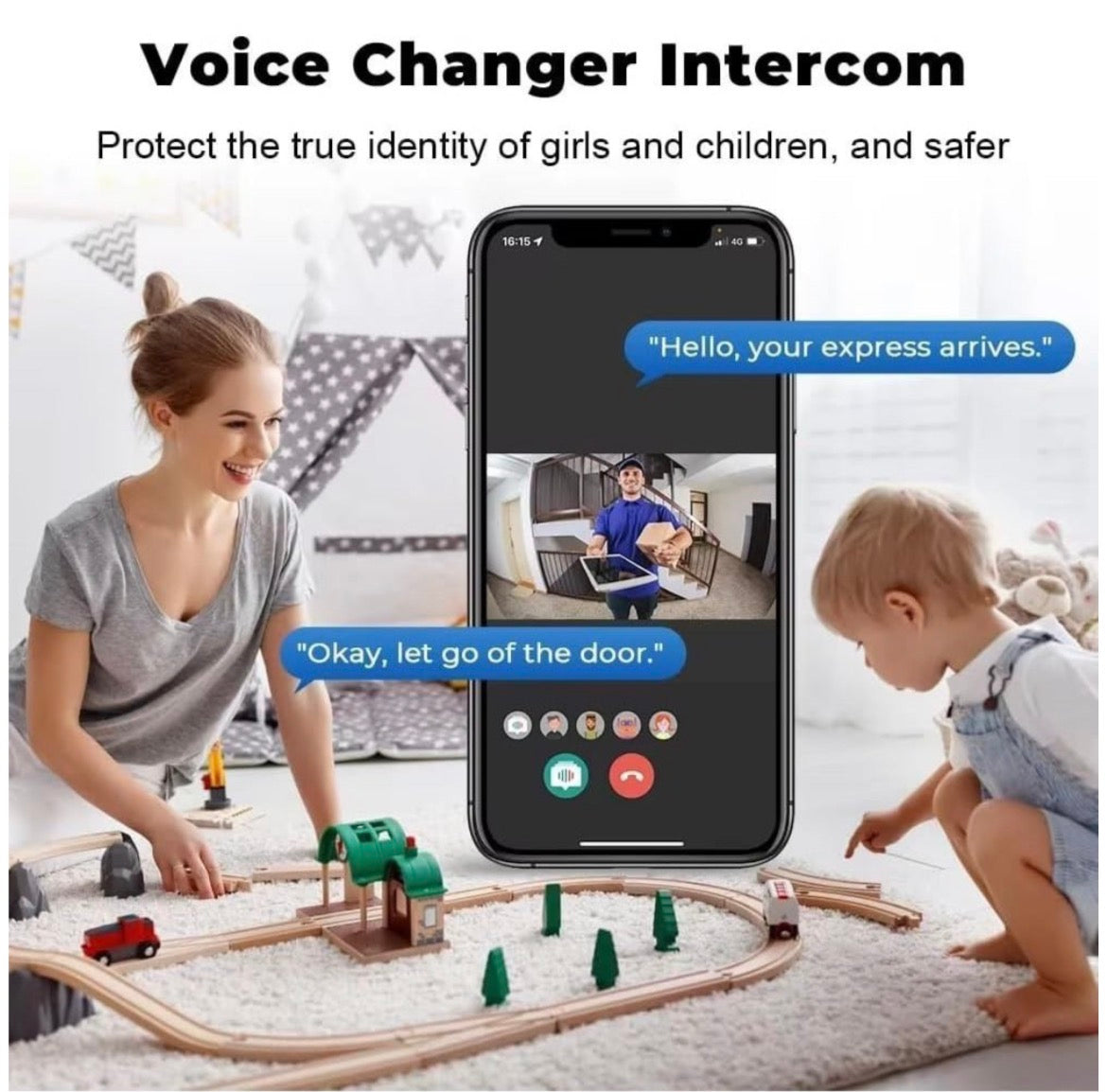 Smart Video Doorbell - WiFi, Night Vision & App Alerts