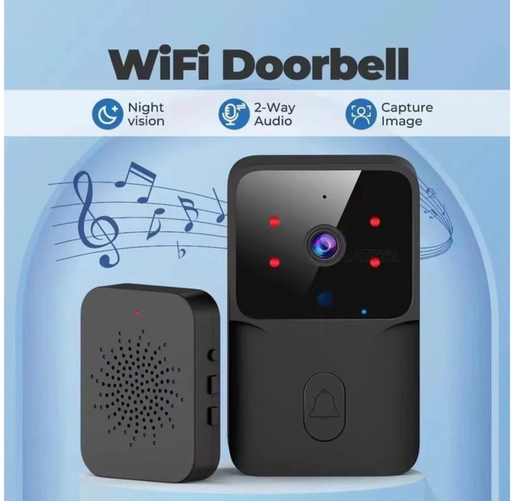 Smart Video Doorbell - WiFi, Night Vision & App Alerts