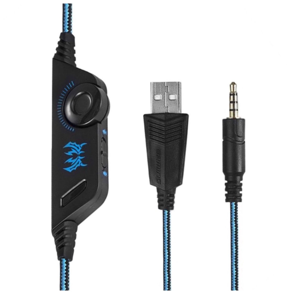 Gaming Headset with Mic - RGB, Noise-Isolating, Over-Ear