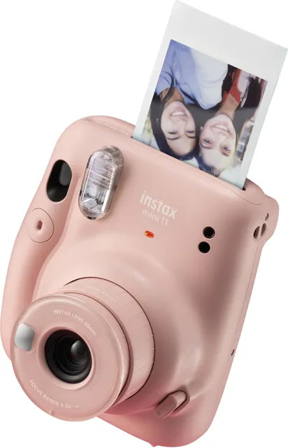Instant Print Digital Camera - Dual-Zone Autofocus, Rechargeable