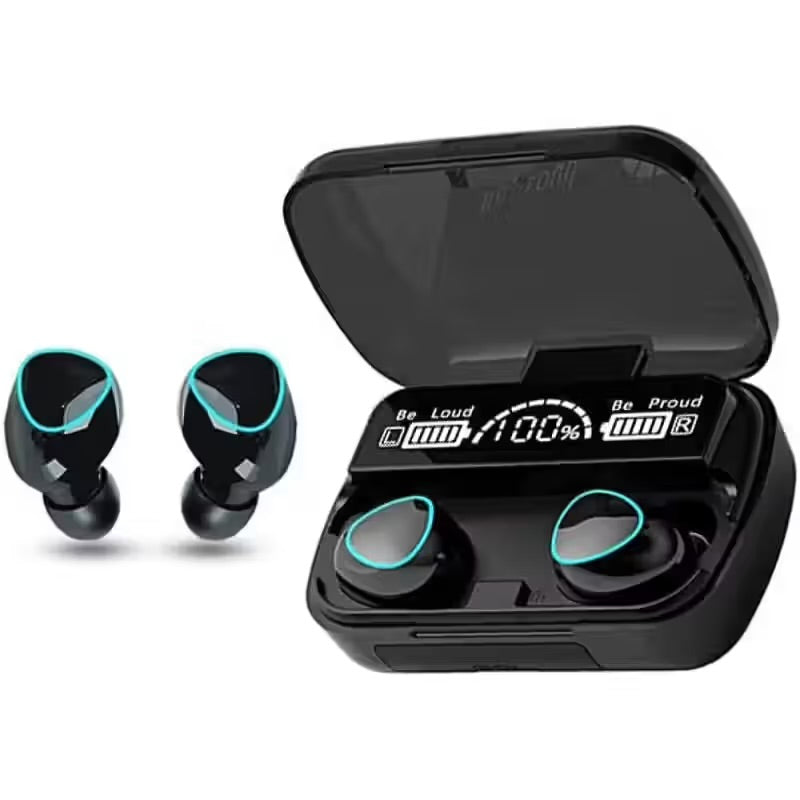 TWS Wireless Earbuds with Charging Case - Bluetooth 5.3
