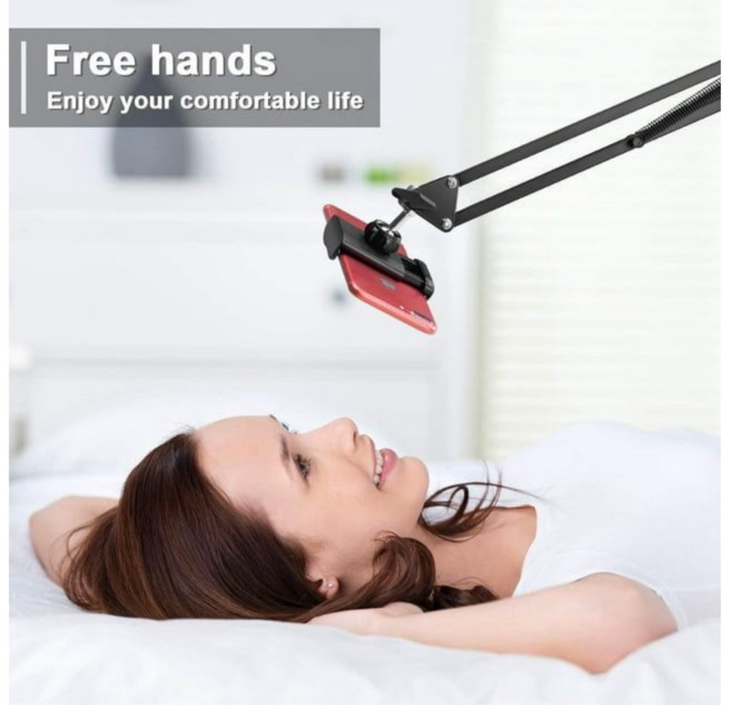Heavy-Duty Flexible Phone Holder Stand - Bed, Desk & Sofa Mount