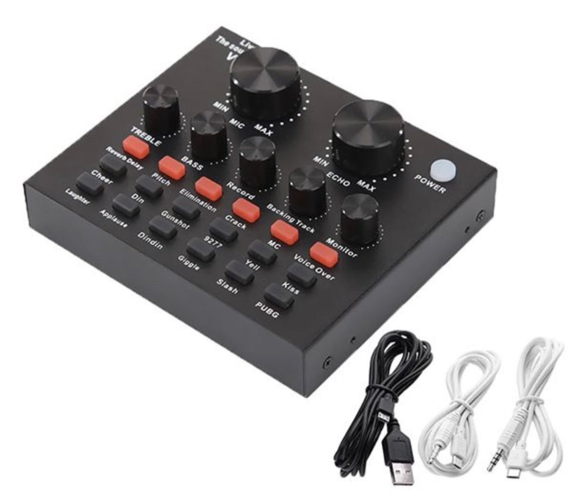 XLR-to-USB Audio Interface - 2 Input, Multi-Guest Recording