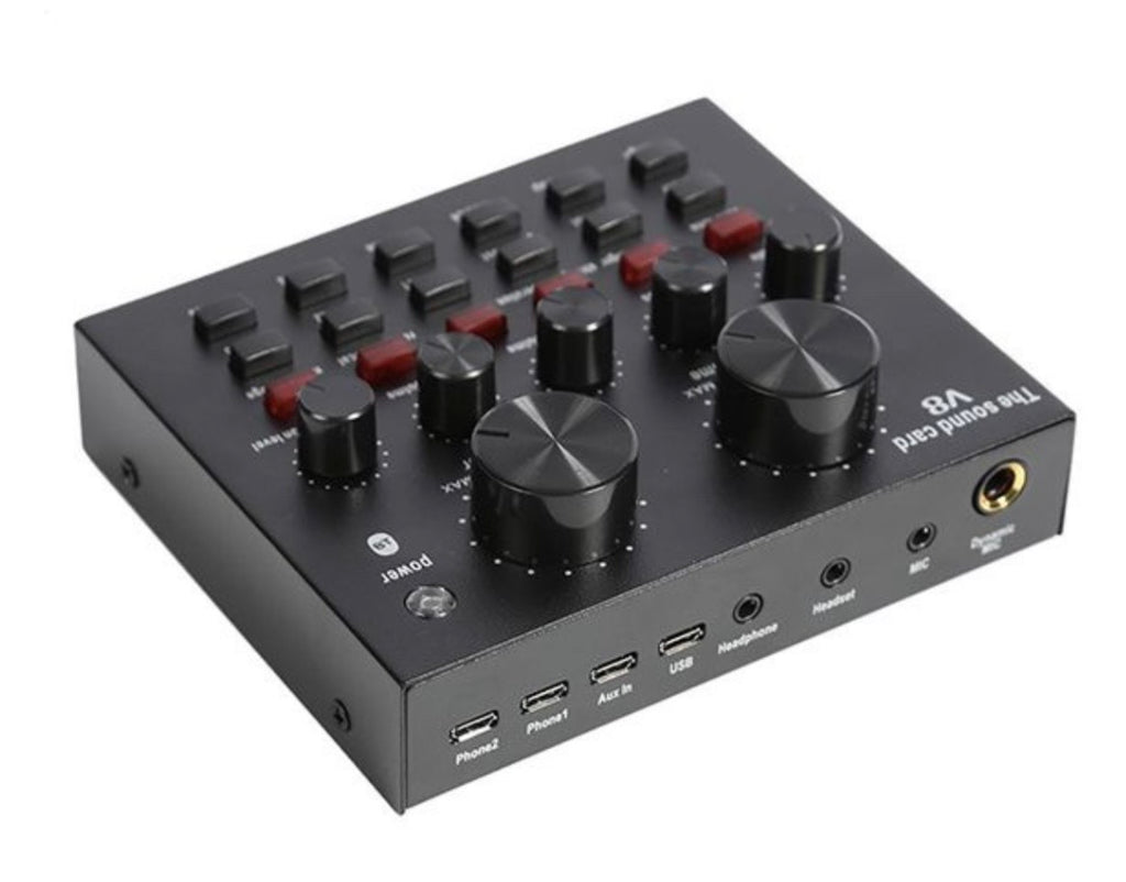 XLR-to-USB Audio Interface - 2 Input, Multi-Guest Recording
