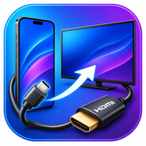 USB-C to HDMI Cable - Connect Phone or Laptop to TV & Monitor