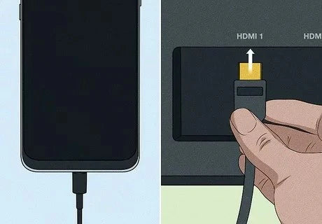 USB-C to HDMI Cable - Connect Phone or Laptop to TV & Monitor