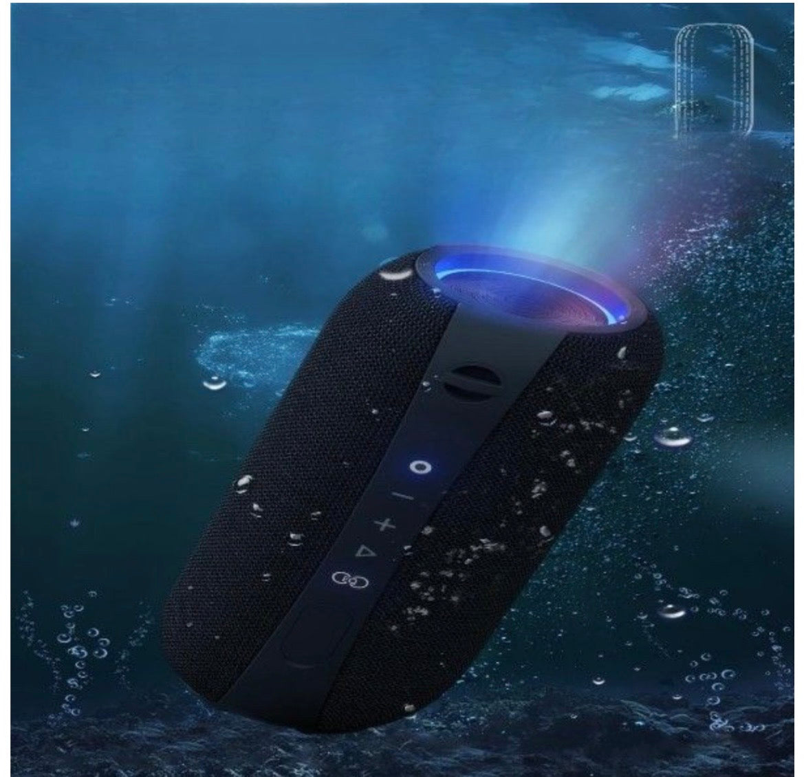 Portable Bluetooth Speaker - Waterproof, Deep Bass, 12Hr Battery