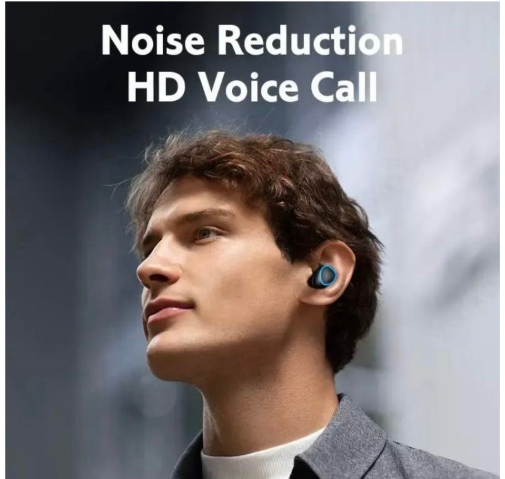 TWS Wireless Earbuds with Charging Case - Bluetooth 5.3