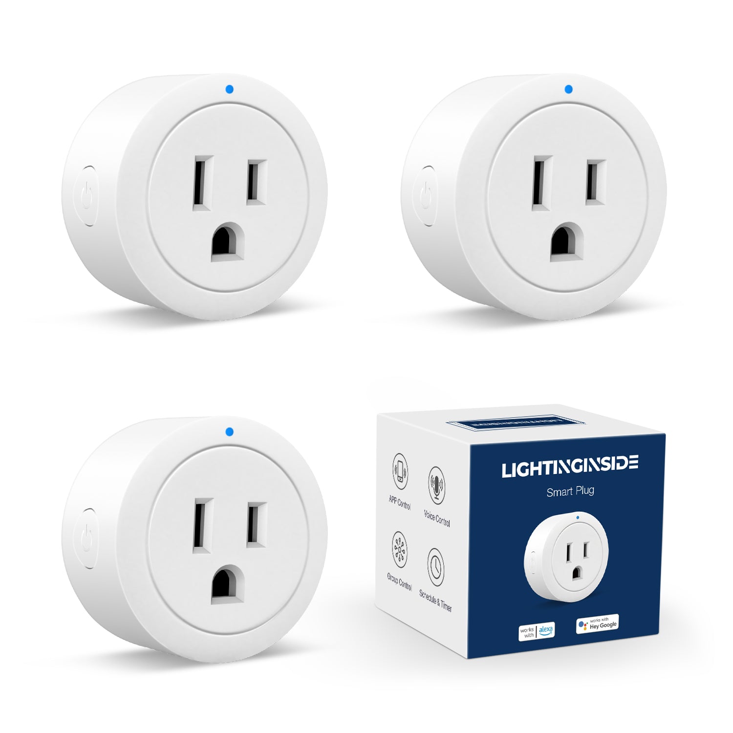 Smart WiFi Plug - App &amp; Voice Control, No Hub Required
