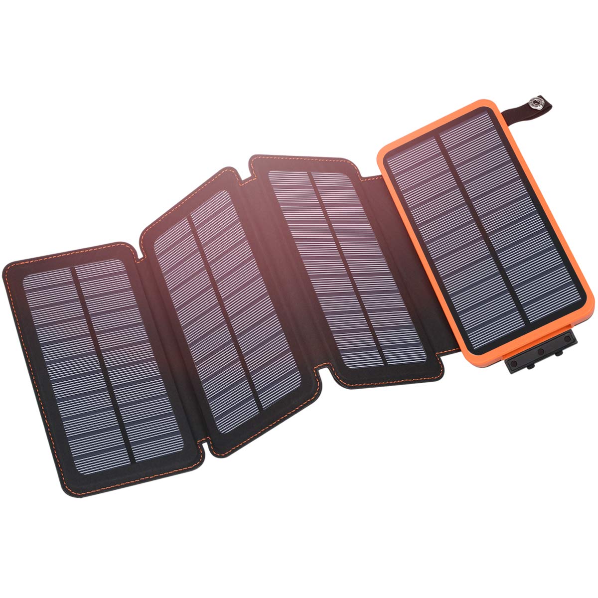 Portable Solar Charger - Foldable Panel with Power Bank