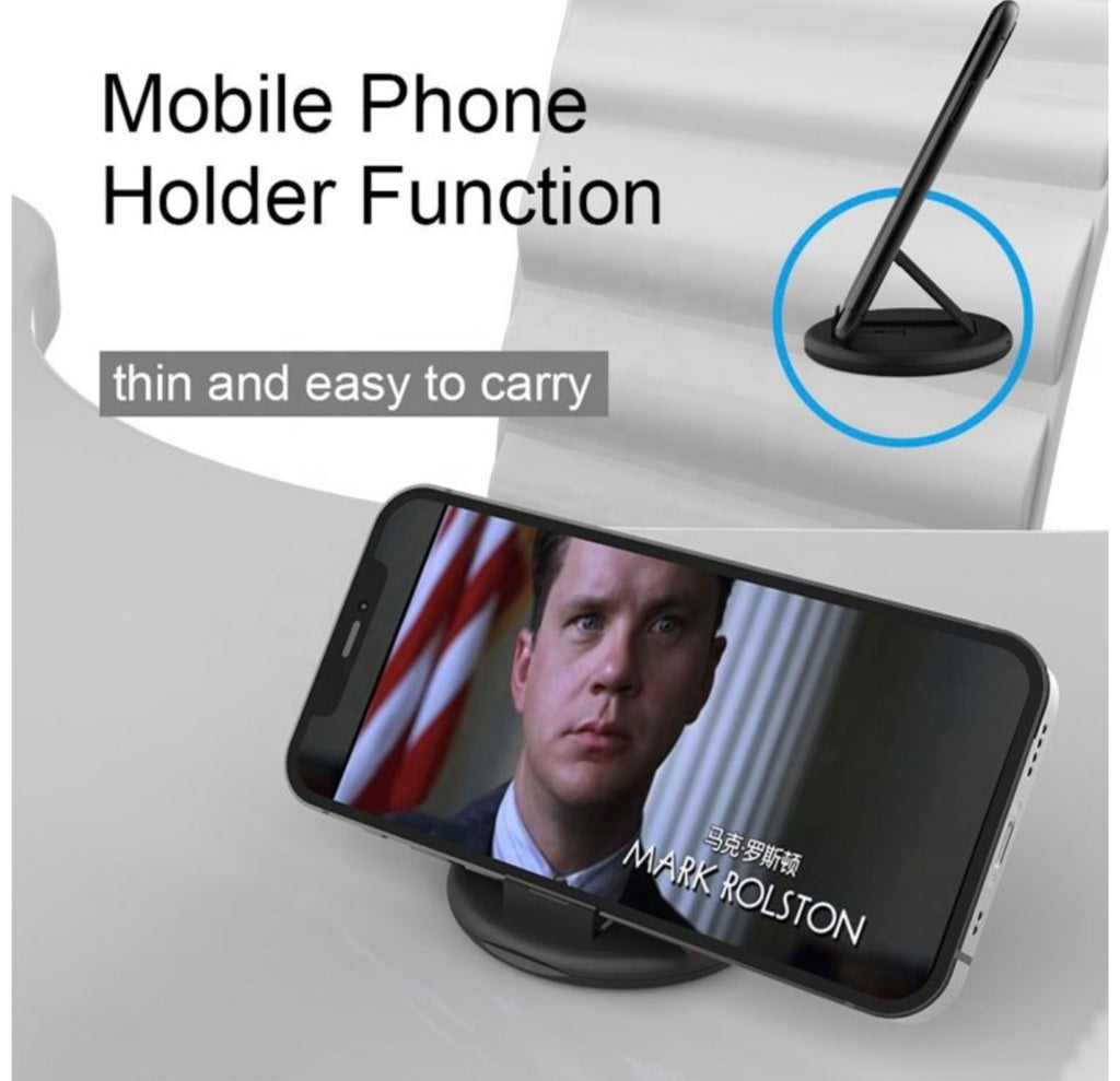 Fast Charging Travel Kit - Dual-Port GaN Charger + Phone Stand + MFi Cable