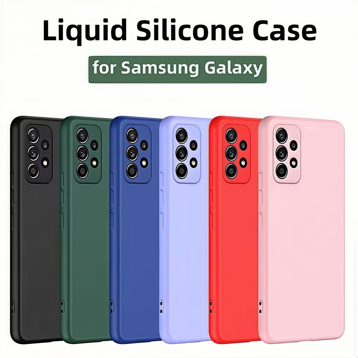 Samsung Galaxy Silicone Cover - S & A Series