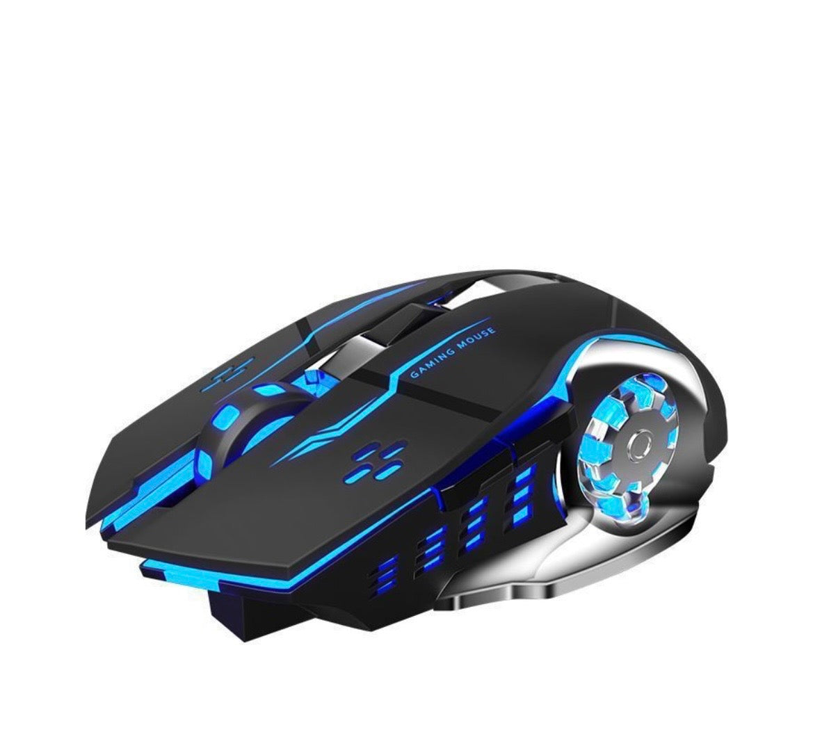 Wireless Gaming Mouse - RGB, Low-Latency, Rechargeable