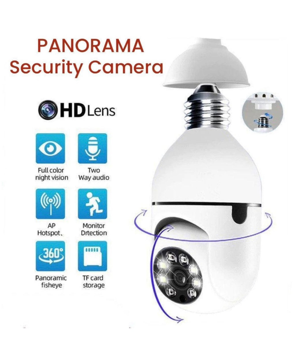 360° WiFi Security Camera with Two-Way Audio & Motion Detection